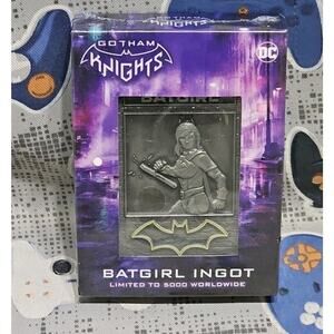 Gotham Knights Limited Edition Batgirl Ingot (Only 5000 Made WORLDWIDE) RARE
